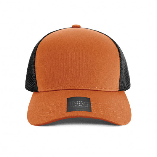 Inivi Promotional Cotton Mesh Cap Rust Orange